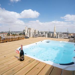 EVEN ISRAEL PENTHOUSE- JACUZZI- 5 royal Masters