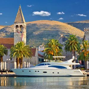 Apartment in Trogir with sea view, terrace, air conditioning, Wi-Fi (3788-2)
