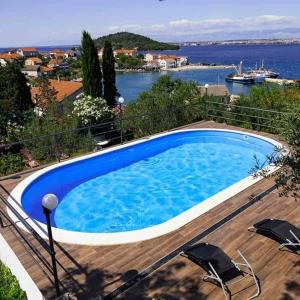 Apartment in Kali with Sea View, Balcony, Air Conditioning, Wi-Fi (4566-5)
