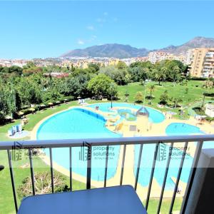 427 Estudio en Júpiter Apartamentos - Vista a la piscina, el mar y las montaña