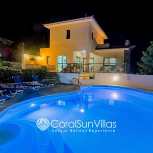 Large Pool Garden, Billiard, Peaceful Area, Near to the Sea, Coral Bay Paphos
