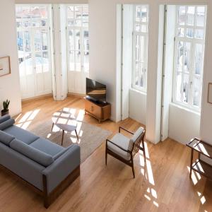 Tripas-Coração,Luxury Corner Apartments in Santa Catarina, Balcony & City Views