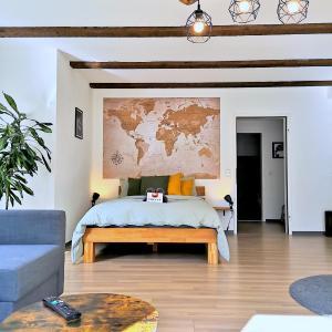 Studio-Apartment mit Garten, Parkplatz & Küche