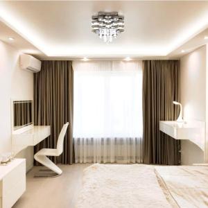 Lux Most City area, panoramic river view, new tower