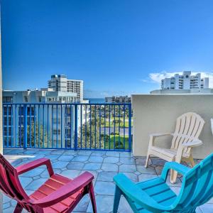 Coastal Penthouse Steps to New Smyrna Beach!