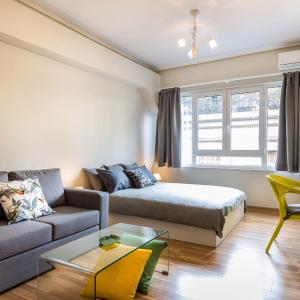 Unlock Athens from sunny studio near Acropolis
