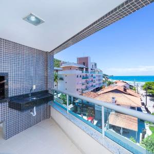 Lindo apartamento 3 dorms com Vista ao Mar na Praia de Bombas, Bombinhas SC