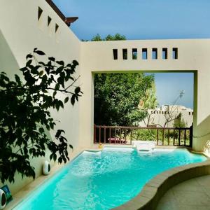 Private guest house in five stars resort