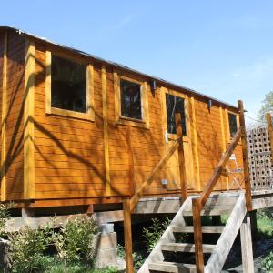 La Roulotte Viticole - sauna - toilette sèche