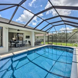 Lanai and Pool Dog-Friendly Home in Cape Coral!