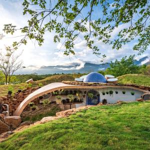 SaffronStays AsanjA Titaly - 2BR earth-sheltered pool villa with rooftop garden, Sahyadri hill views near Mumbai