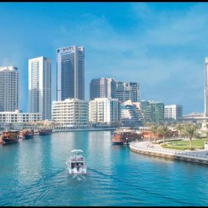 Dubai marina sail