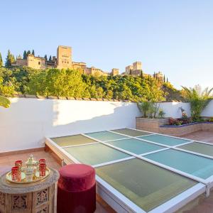 Morayma House Terrace with views to Alhambra