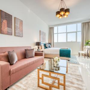 Intimate Studio in Damac Ghalia Jumeirah Village Circle by Deluxe Holiday Homes