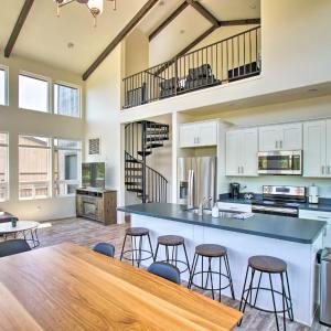 Fireplace, Mogollon Rim Views Luxury Pine Home