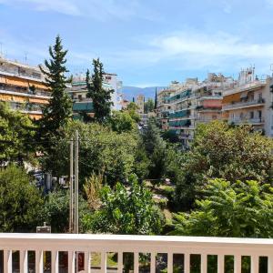 Vironos extra bright apartment - Front park and monastery