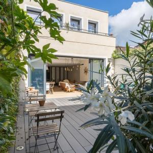 Maison d’hôtes, terrasse & jacuzzi en plein centre