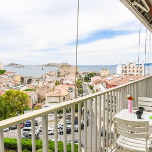 Bail mobilité - Balcon et vue splendide sur la mer