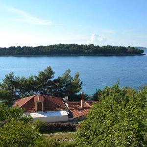 Holiday home in Karbuni with sea view, balcony, air conditioning, WiFi 5095-1