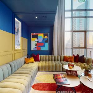 High-End Designer Penthouse Full Burj Khalifa View