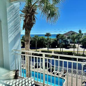 SEA LA VIE at GULF PLACE in Santa Rosa Beach with Gulf Views this condo is located in the Cabanas Building #308, access to 4 pools w spas, tennis court & private beach access, 2 beach chairs & pool towels, sleeps 4, onsite restaurants & shopping for all