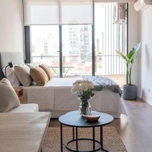 Moderno Monoambiente en Area Palermo A Estrenar Con Balcón y Vista Abierta