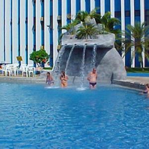 Apart hotel em Caldas Novas com acesso ao parque aquático mediante pagamento de taxa