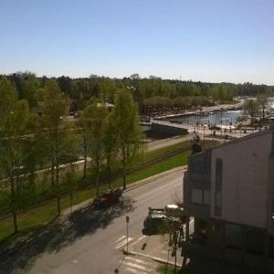 Ylimmän kerroksen luksusnäkymät ydinkeskustassa