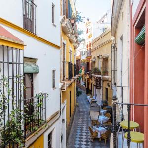 HomeySeville-Preciosa Casa Santa Cruz 7Pers Parking Optional