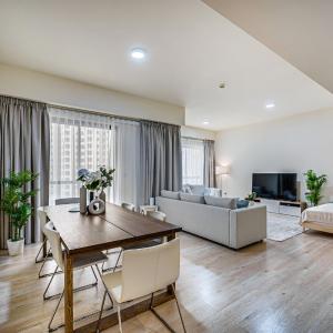 New sea view Rimal 2BD in front of the beach