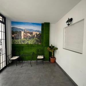 Apartamento con porche en el albaicin granada