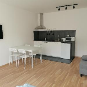 Brand new studio apartment #62 with free secure parking in the center