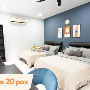 Spacious Luxury 5BR Villa for 23 Pax BBQ Family & Party Ready 宽敞豪华别墅 可住23人 烧烤聚会家庭首选