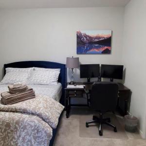 Delightful 1-bedroom Private Suite in a New Home