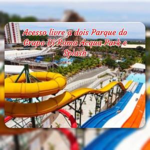 APARTAMENTO SPAZZIO DI ROMA com acesso ao acqua park splash