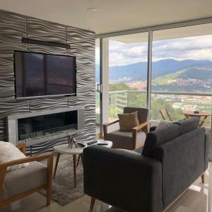 Apartamento con vista a Medellín