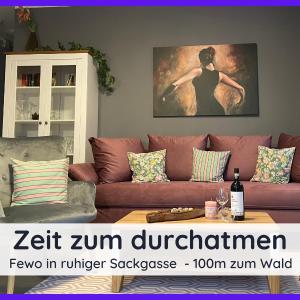 Der Fuchsbau - Fewo LePetit - im sonnigen Harz - 3 Hunde willkommen - 100m bis zum Wald - FREE WLAN