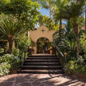 Grand Mansion with tropical park