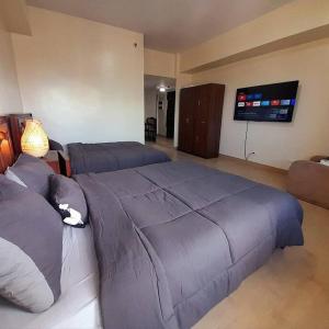 Large studio Cubao with 2 beds