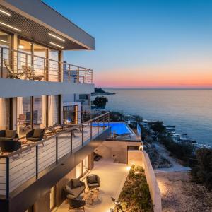 Beachfront Villa Punta Planka with Pool