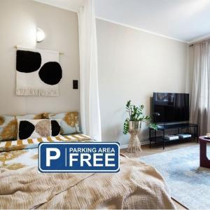Apartament Good Morning Wrocław - 100m Jarmark Bozonarodzeniowy! - Netflix - Free Parking - 3 separate rooms - AC