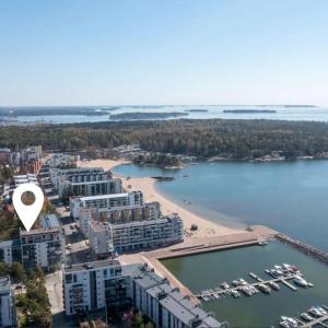 Meren läheisyydessä iso yksiö