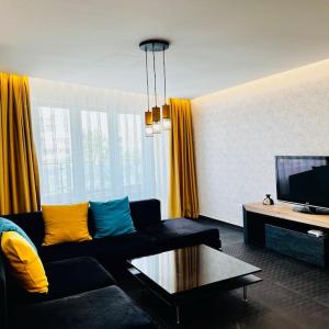 Blue & Gold Stylish Apartment