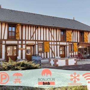 Maison Calme 14 personnes, piscine, jardin et parking