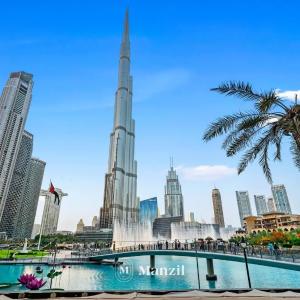 Manzil - Luxury 3BR Villa w/ maid room, Full Burj & Fountain view