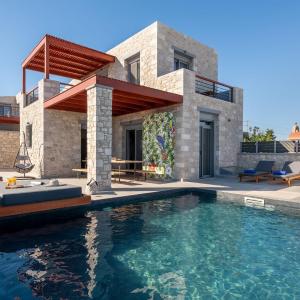 Private Pool Villa in Lachania