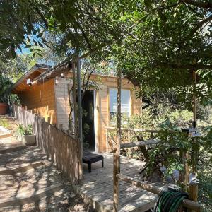 Chalet dans les arbres