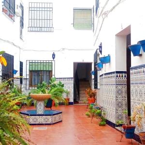 La casa del patio en pleno San Lorenzo
