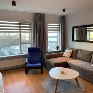 Beautiful flat in downtown Reykjavík with a view