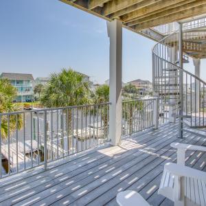 Holden Beach House with Boat Dock Steps to Beach!